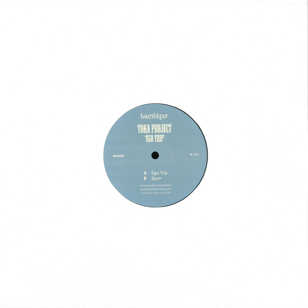 Toka Project - Ego Trip (VINYL 12" Bambino BAM001 2026) | Mint (M) Generic-
