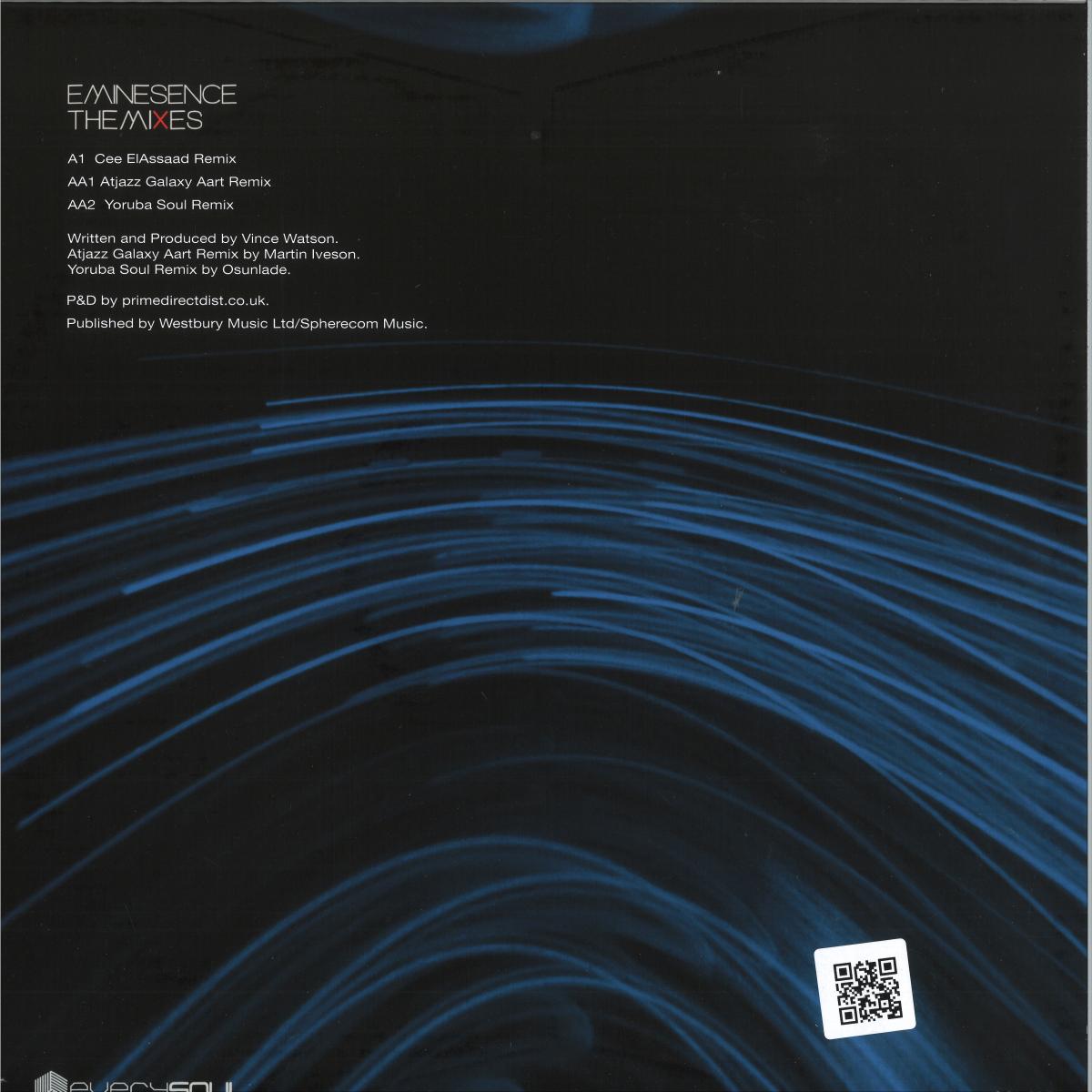 Vince Watson - Eminesence - The Mixes (VINYL 12" Everysoul Audio ESOL027) | NEW-