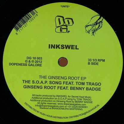 Inkswel - The Ginseng Root EP (12" VINYL) | Mint (M) Mint (M)-