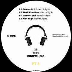 Inland Knights - 25 Years Of Drop Music Special Edition Pt 3 (VINYL) | Mint (M) Mint (M)-