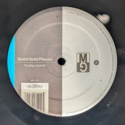 Solid Gold Playaz - The Black Gold EP (VINYL) | Mint (M) Mint (M)-