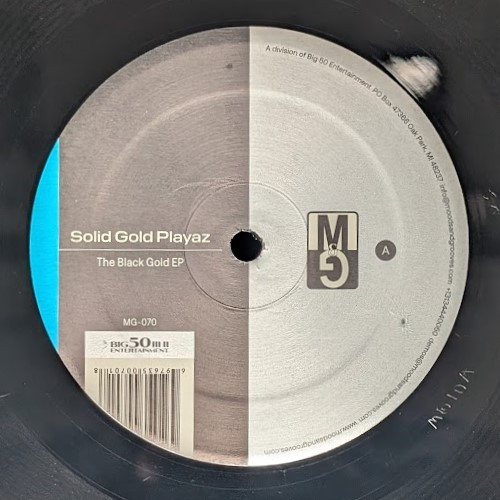 Solid Gold Playaz - The Black Gold EP (VINYL) | Mint (M) Mint (M)-