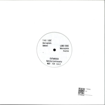 Marsupials - Sokoni / Kaurna (VINYL 12" CUT MY RECORDS CUTMR008) | NEW Mint (M) Mint (M)-