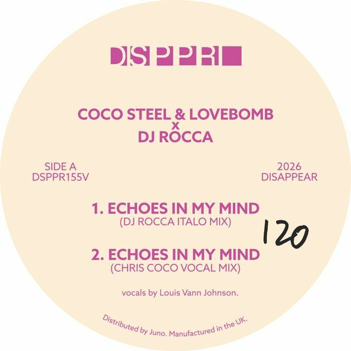 Coco Steel & Lovebomb - (PRESALE 8/17/26) Echoes In My Mind / Mama Sol Mama Africa (VINYL) | Mint (M) Mint (M)-