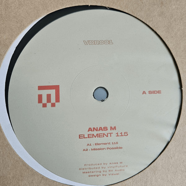Anas M - Element 115 (VINYL) |-