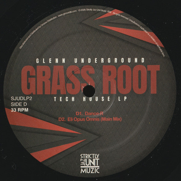 Glenn Underground - Grass Root - Tech House LP (2xVINYL) | Mint (M) Mint (M)-