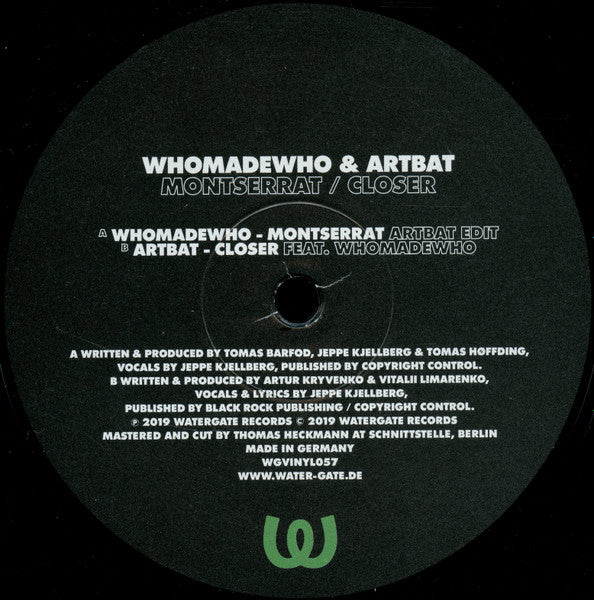 Montserrat / Closer (VINYL 12") | Mint (M) Mint (M)-