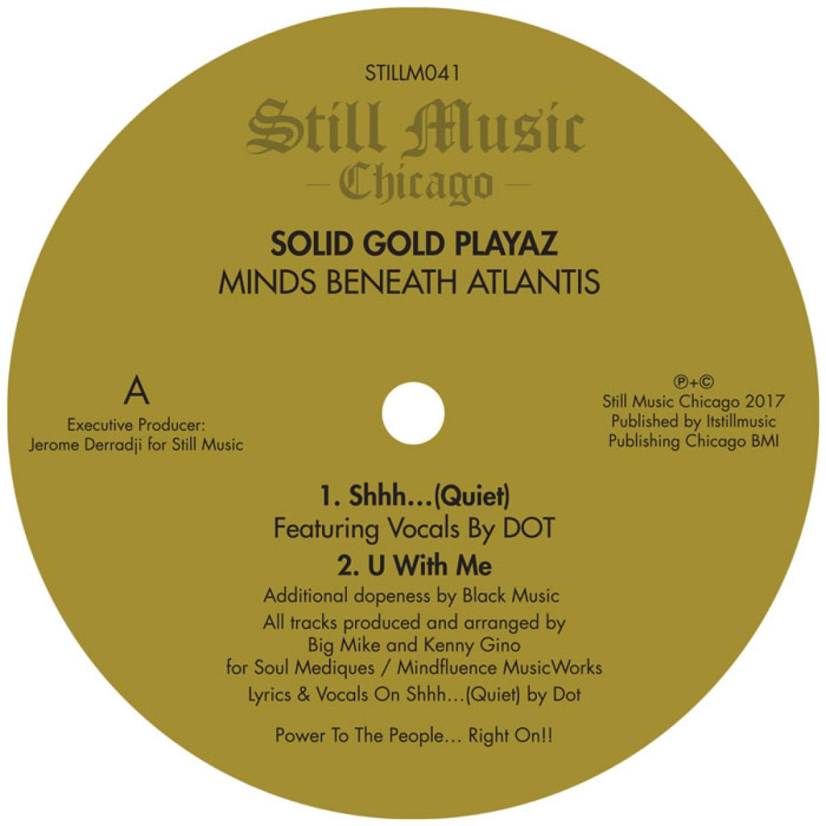 Solid Gold Playaz - (PRESALE 09/25/26) Minds Beneath Atlantis E.P (VINYL 12" Still Music STILLM041 2026) | NEW-