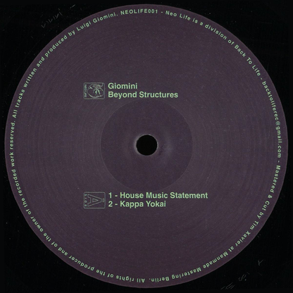 Giomini - Beyond Structures (VINYL) | Mint (M) Mint (M)-