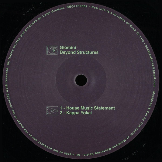 Giomini - Beyond Structures (VINYL) | Mint (M) Mint (M)-