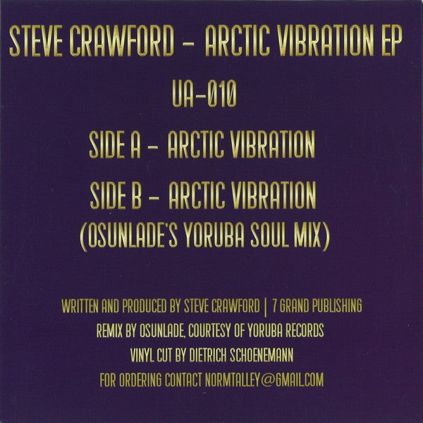 Steve Crawford (8) - Arctic Vibration (7") | Mint (M) Mint (M)-