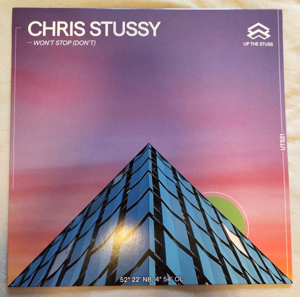Chris Stussy - Won’t Stop (Don’t) (GREEN VINYL) | Mint (M) Mint (M)-