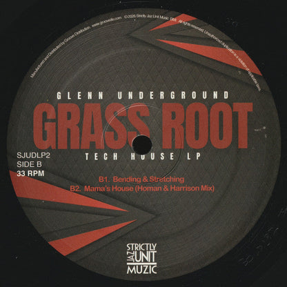 Glenn Underground - Grass Root - Tech House LP (2xVINYL) | Mint (M) Mint (M)-