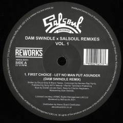 Kebekelektrik/First Choice - Dam Swindle x Salsoul Remixes Vol. 1 (VINYL) |-