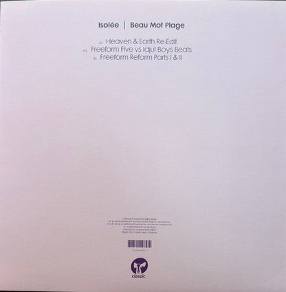 Isolée - Beau Mot Plage (Remixes)(VINYL) | Mint (M) Mint (M)-
