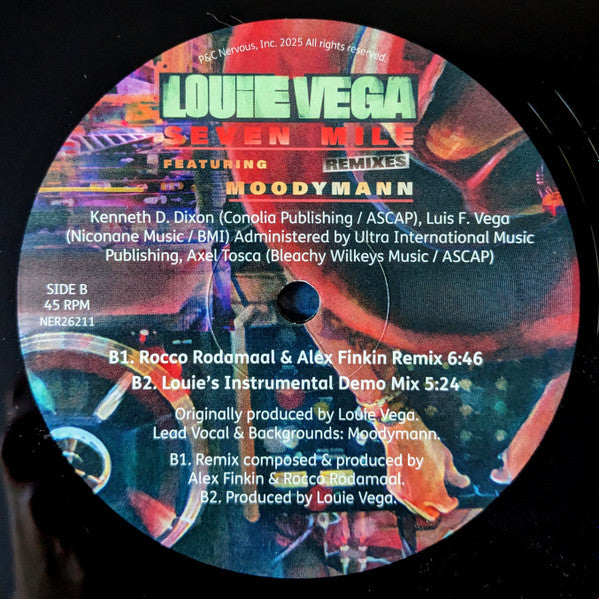 Louie Vega - Seven Mile (Remixes)(2xVINYL) | Mint (M) Mint (M)-