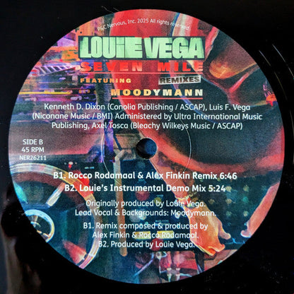 Louie Vega - Seven Mile (Remixes)(2xVINYL) | Mint (M) Mint (M)-