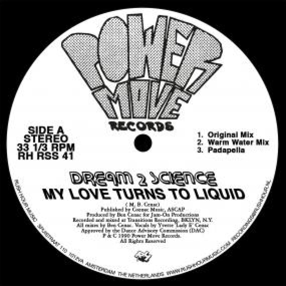 Dream 2 Science - (PRESALE 09/25/26) My Love Turns To Liquid (VINYL 12" Rush Hour RHRSS41) | NEW-
