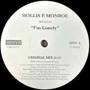 Hollis P. Monroe - I'm Lonely (VINYL) |-