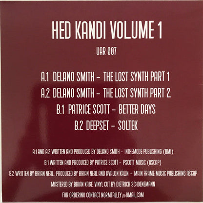 Various - Hed Kandi Volume 1 (12" VINYL) | Mint (M) Mint (M)-