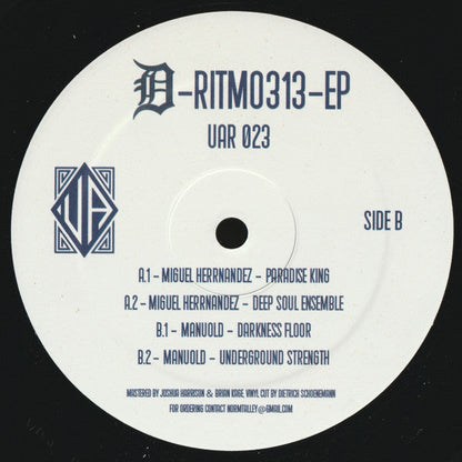 Miguel Herrnandez - D-Ritmo 313 EP (VINYL) | Mint (M) Mint (M)-