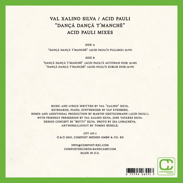 Dançá Dançá T'Manchê (Acid Pauli Mixes)(VINYL) | Mint (M) Mint (M)-