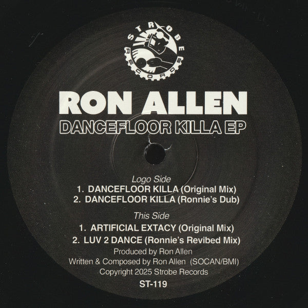 Ron Allen - Dancefloor Killa EP (12") | Mint (M) Mint (M)-