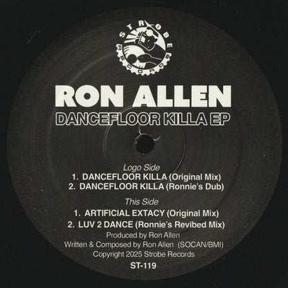 Ron Allen - Dancefloor Killa EP (12") | Mint (M) Mint (M)-