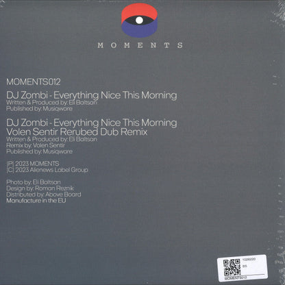 DJ Zombi - Everything Nice This Morning (VINYL) |-