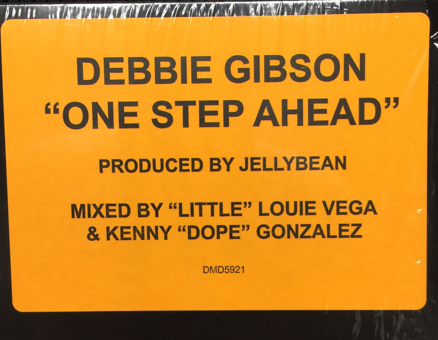 Debbie Gibson - ONE STEP AHEAD (LOUIE VEGA / KENNY GONZALEX REMIXES)(VINYL) | Mint (M) Mint (M)-