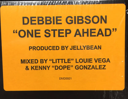 Debbie Gibson - ONE STEP AHEAD (LOUIE VEGA / KENNY GONZALEX REMIXES)(VINYL) | Mint (M) Mint (M)-