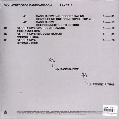 Sascha Dive - Cosmic Ritual (VINYL) |-