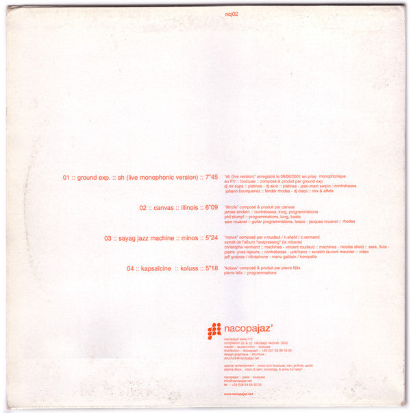 Various - Series no.2 :: Future Jaz' | Near Mint (NM) Near Mint (NM)-
