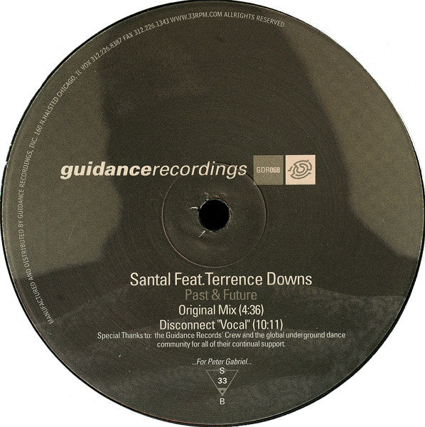 Santal - Past & Future (VINYL) | Near Mint (NM) Near Mint (NM)-