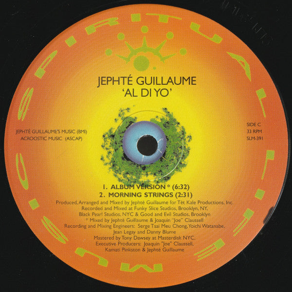 Jephté Guillaume - Al Di Yo (2xVINYL) | Near Mint (NM) Near Mint (NM)-