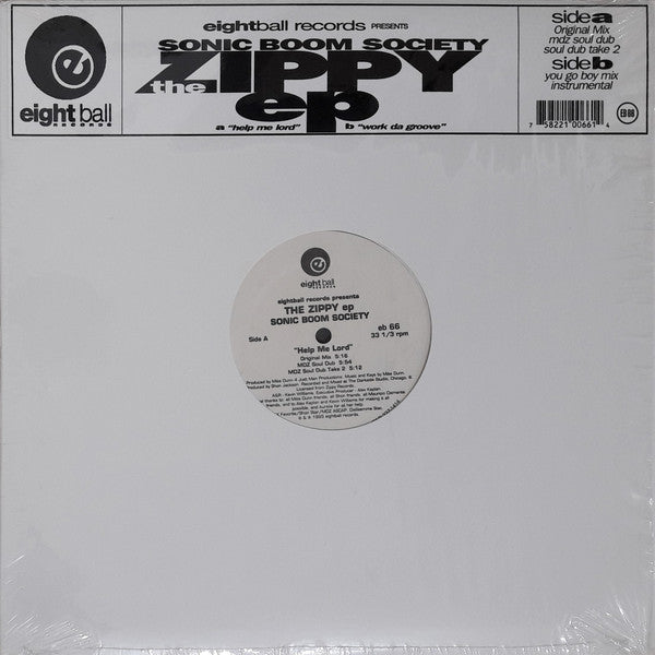 Sonic Boom Society - The Zippy EP | Very Good Plus (VG+) Near Mint (NM)-