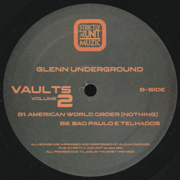 Glenn Underground - Vaults Volume 2 | Mint (M) Mint (M)-