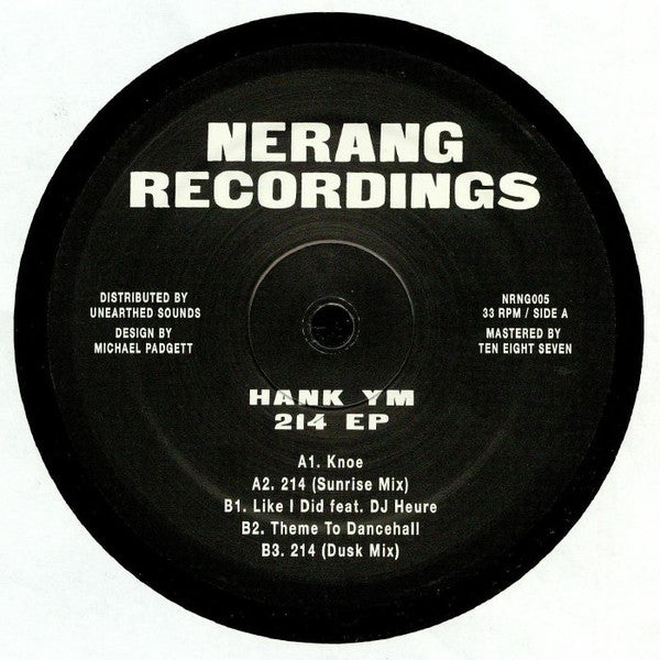 Hank Youngman - 214 EP | Mint (M) Generic-