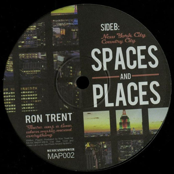 Ron Trent Spaces And Places 12" Mint (M) Generic-