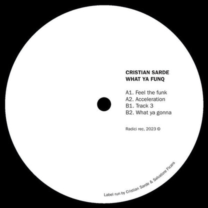 Cristian Sarde - What Ya Funq | Mint (M) Generic-