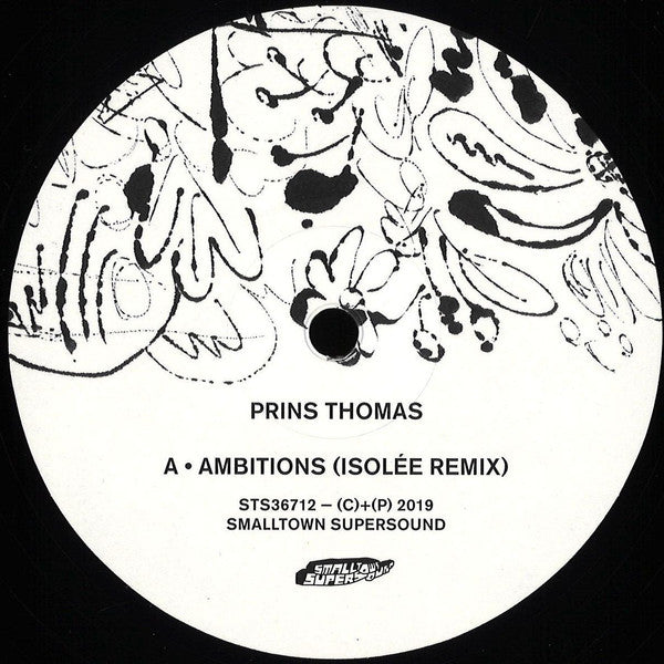 Prins Thomas Ambitions Remixes II 12" Mint (M) Generic-