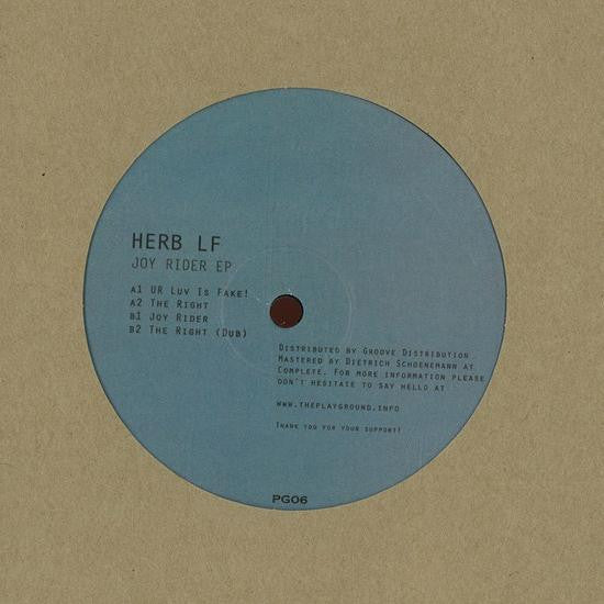 Joy Rider EP | Mint (M) Generic-