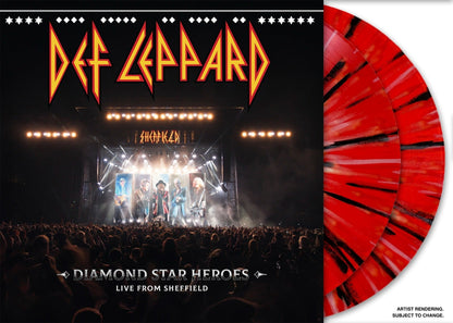 Def Leppard - Diamond Star Heroes: Live From Sheffield (Half-Speed Master 180G Multicolor Splatter 2xVINYL) | Mint (M) Mint (M)-