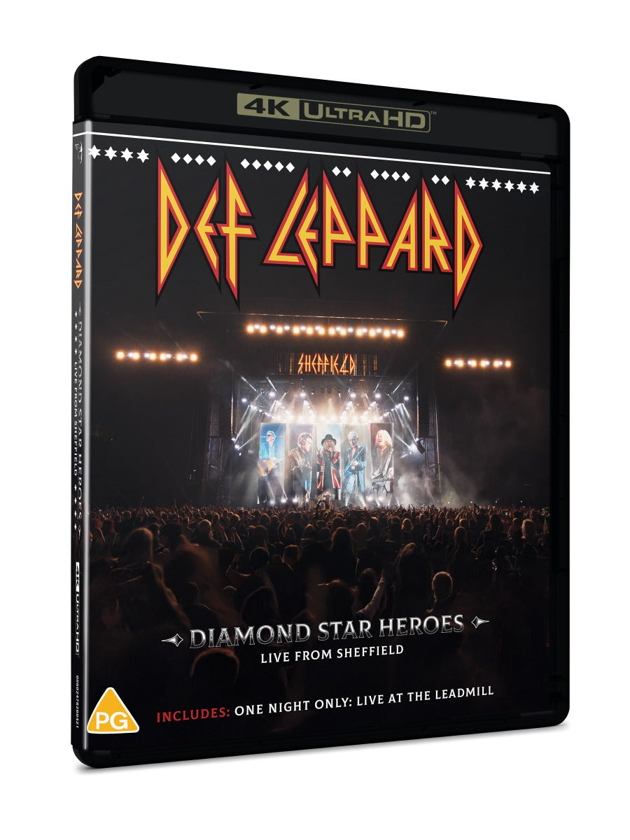 (PRE-ORDER 11/21/25) Diamond Star Heroes: Live From Sheffield (Blu-Ray/2xCD) |-