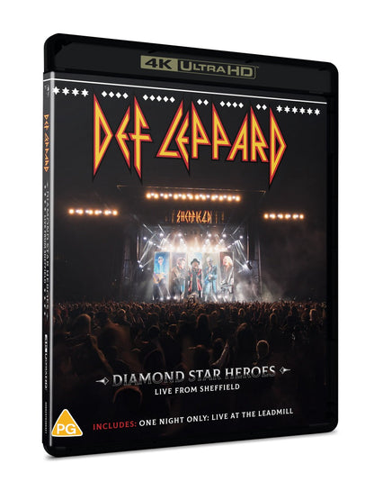 (PRE-ORDER 11/21/25) Diamond Star Heroes: Live From Sheffield (Blu-Ray/2xCD) |-
