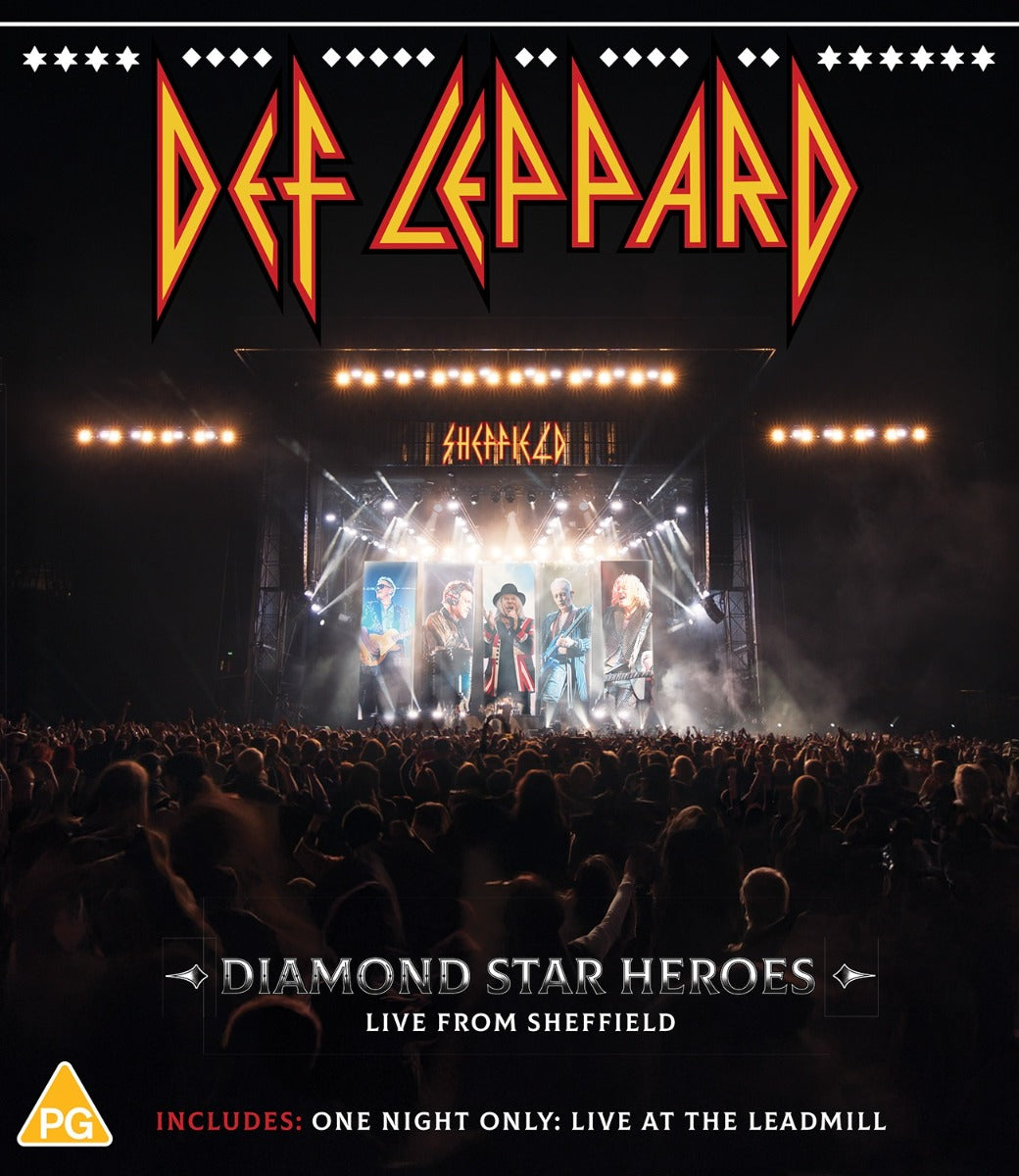 (PRE-ORDER 11/21/25) Diamond Star Heroes: Live From Sheffield (Blu-Ray/2xCD) |-