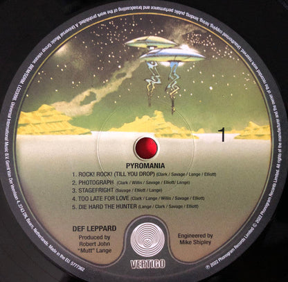 Def Leppard - Pyromania (VINYL) | Mint (M) Mint (M)-