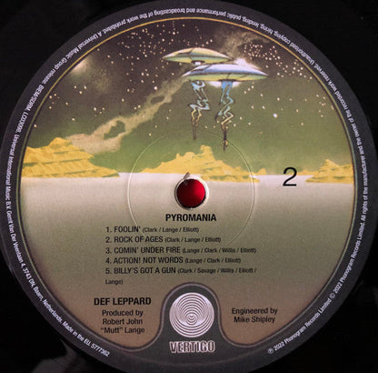 Def Leppard - Pyromania (VINYL) | Mint (M) Mint (M)-