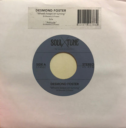 Desmond Foster - Wheels Keeps On Turning | Mint (M) Generic-