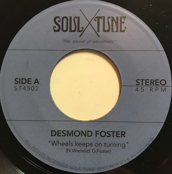 Desmond Foster - Wheels Keeps On Turning | Mint (M) Generic-
